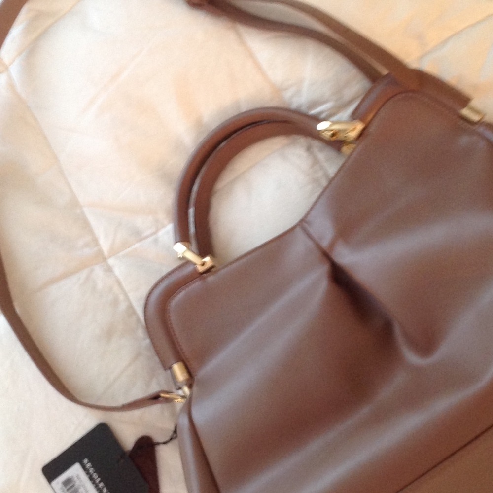 New with tags Taupe purse